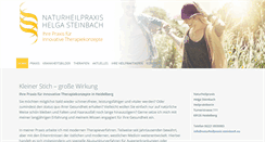 Desktop Screenshot of naturheilpraxis-steinbach.eu