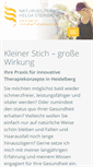 Mobile Screenshot of naturheilpraxis-steinbach.eu